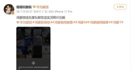 鸿蒙版微信能私聊发实况照片了