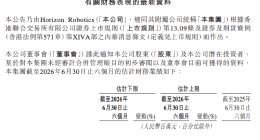 地平线2026上半年净利润扭亏与经调整亏损扩大并存