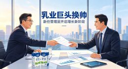 光明乳业中场调整，黄黎明卸任，陆骏飞轻装上阵