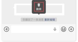 微信已逐步支持删除消息撤回提示词 网友：现实版“掩耳盗铃”