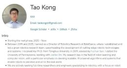 原字节跳动高管孔涛携团队加盟小米，执掌机器人基座模型研发