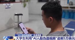 AI换脸技术成犯罪帮凶，诈骗团伙四个月盗刷银行卡5万元