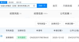 钛能化学拟向白银新材料增资30亿元