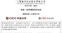 壁仞科技拟配售1.3亿股新H股 募资净额约40.2亿港元加码AI芯片