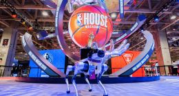 高德成为NBA中国赛官方合作伙伴 机器狗途途上岗NBA House